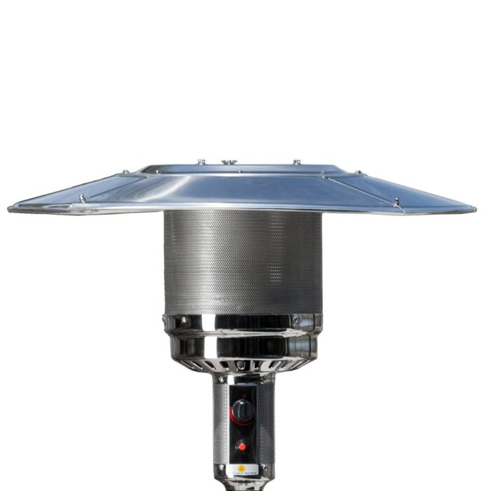 Onyx and Stainless Steel Finish Patio Heater - Image 2