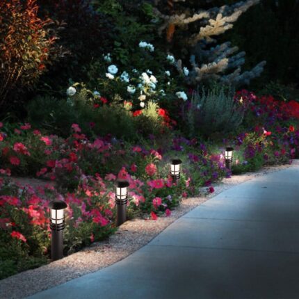 Ornate 3W 12V Low Voltage LED Landscape Light, ETL, 5000K Daylight - 6 PACK