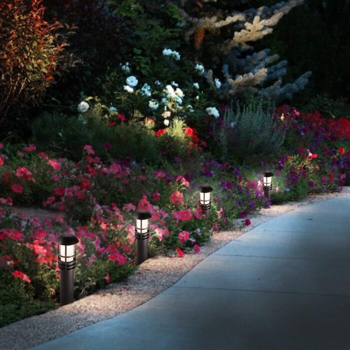 Ornate 3W 12V Low Voltage LED Landscape Light, ETL, 5000K Daylight - 6 PACK