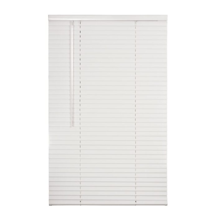 Lotus & Windoware 1" Cordless Aluminum Blind - White - Image 2