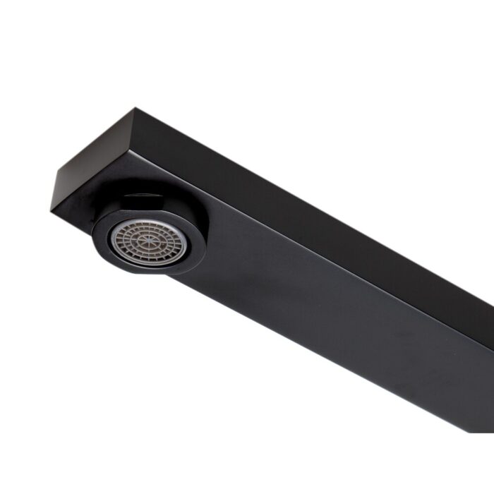 ALFI brand Black Matte Square Foldable Tub Spout - Image 2