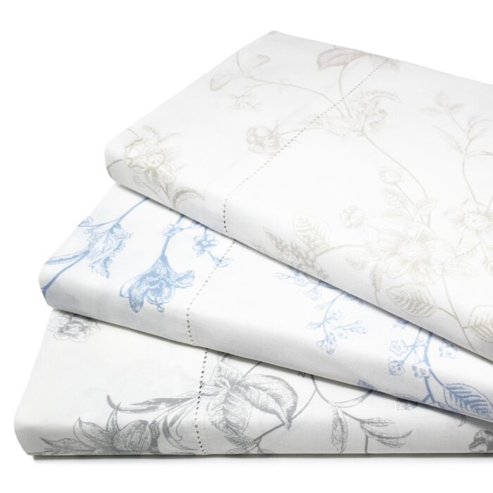 Printed Design Cotton Collection 400TC Hemstitch Garden Bouquet Collection - Image 2
