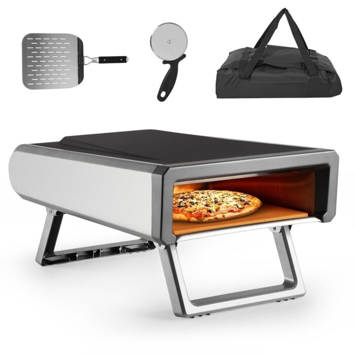 12" Portable Outdoor Gas Fired Pizza Oven Pizza Maker