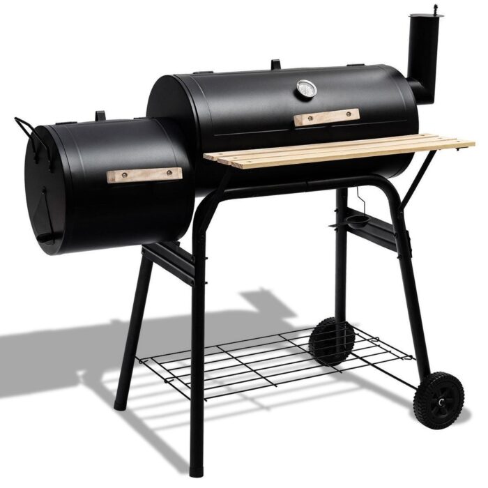 Outdoor BBQ Grill Barbecue Pit Patio Cooker - 45.5" x 25.5" x 42.5" (L x W x H)