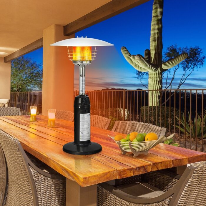 Costway 11,000 BTU Patio Heater Portable Tabletop Propane Standing LP - See Details - Image 2