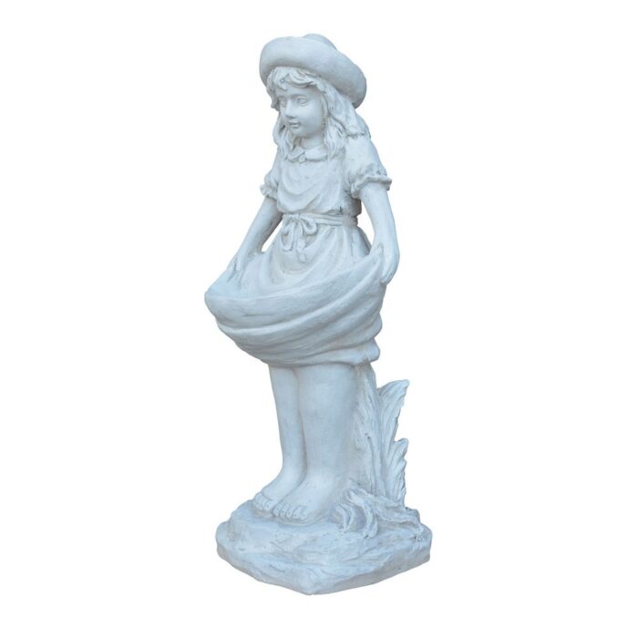 27" Angel Birdbath - Image 2