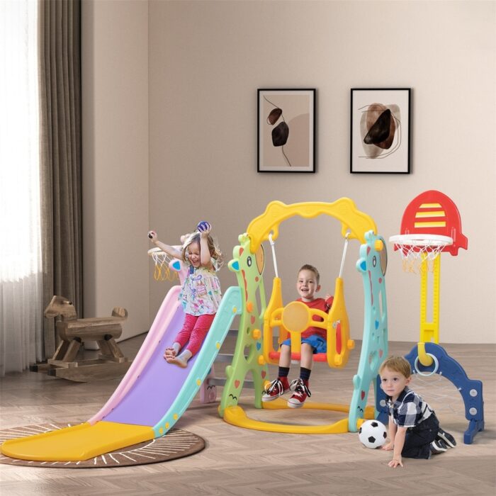 5 in 1 Slide and Swing Playing Set