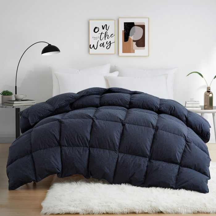 Year-round Warmth White Goose Feather Duvet Comforter Insert