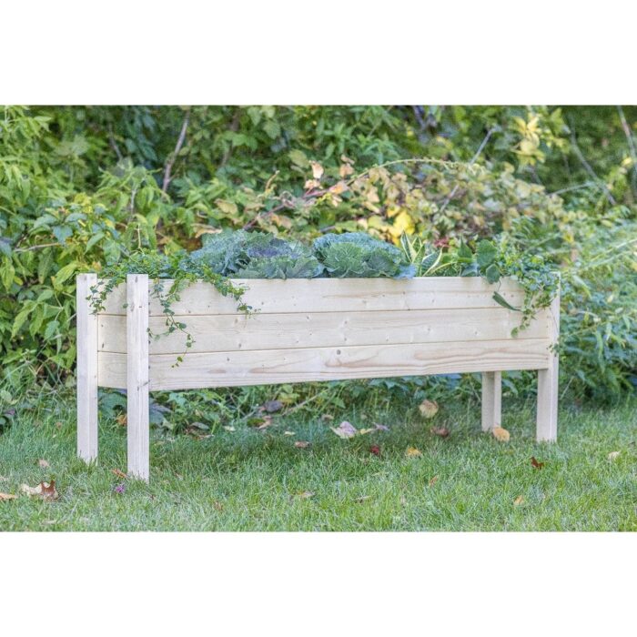 Zylina Raised Garden Planter Collection - Extra Long - 60 x 12 x 22