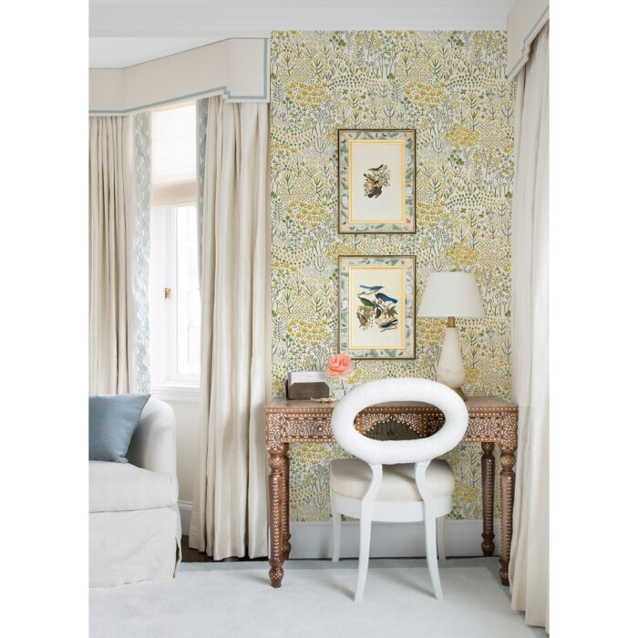 Chilton Yellow Wildflowers Wallpaper - Image 2