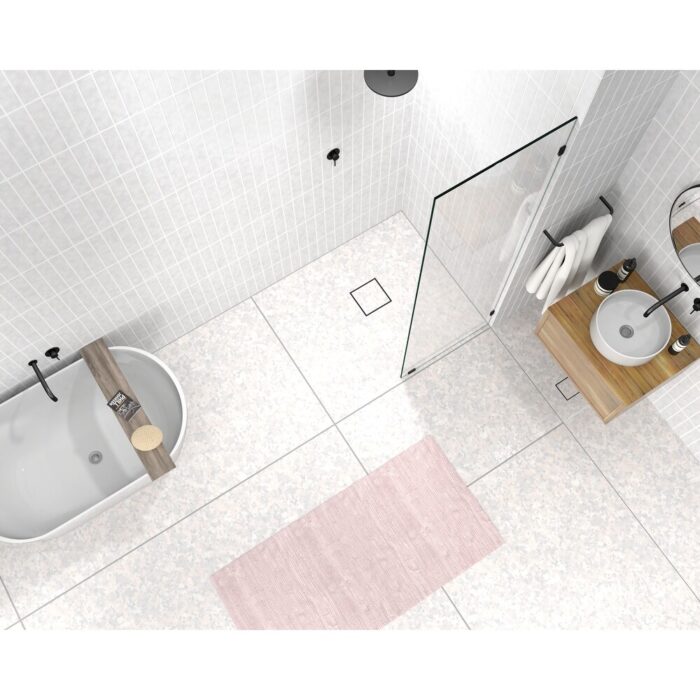 Glass Warehouse 78" x 21" Frameless Shower Door - Single Fixed Panel - Image 2
