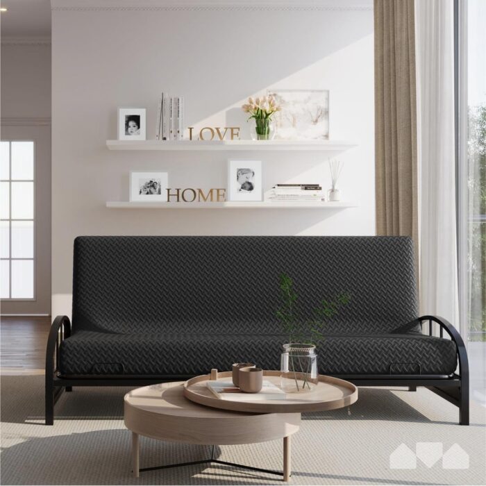 Milliard Black Memory Foam Full-size Futon Mattress - Image 2