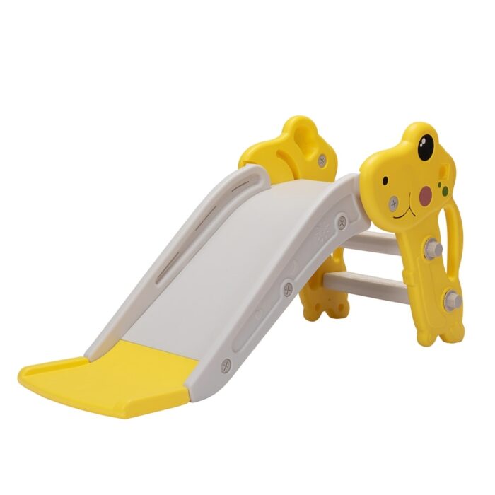 Kids Slide, Freestanding Toddler Climber with Basketball Hoop for Indoor and Outdoor Play - Image 2