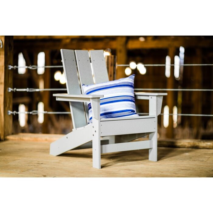 Hawkesbury Recycled Plastic Modern Adirondack Chair by Havenside Home - 33.5" x 29" - Image 2