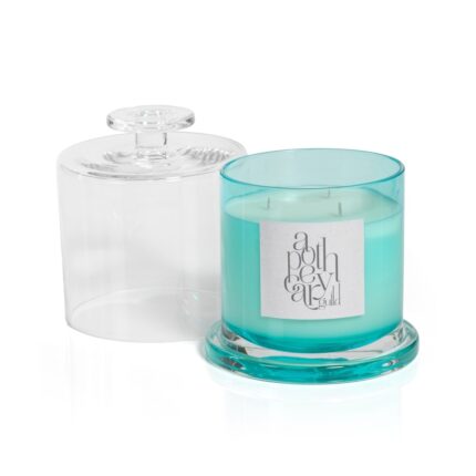 AG Candle Jar with Cloche, Sunset Beach - Image 2
