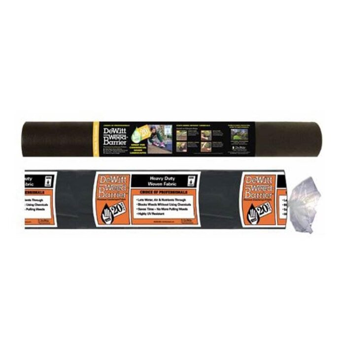 DeWitt 20 Year 4.1-Ounce Landscape Weed Barrier Fabric, 3 x 100 Feet (2 Pack) - Image 2
