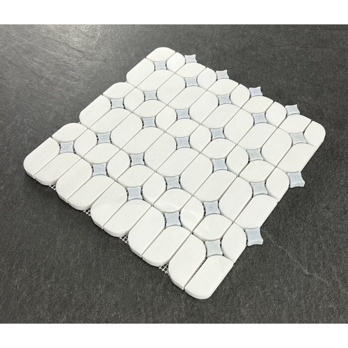 2.25" x 12.5" Marble Novelty Mosaic Wall & Floor Tile - Case (5 Sheets) - Image 2