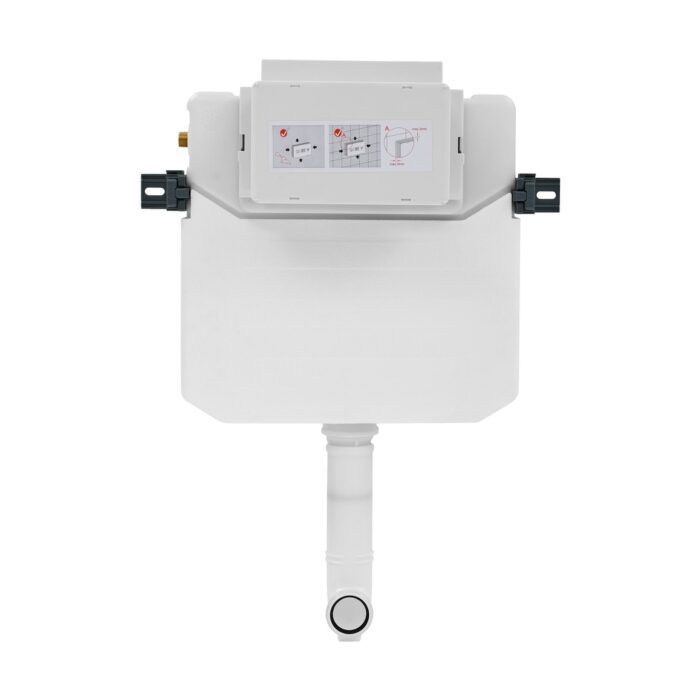 Fantome H Concealed Toilet Tank Carrier System with Top Flush for Back-to-Wall Toilet - Image 2
