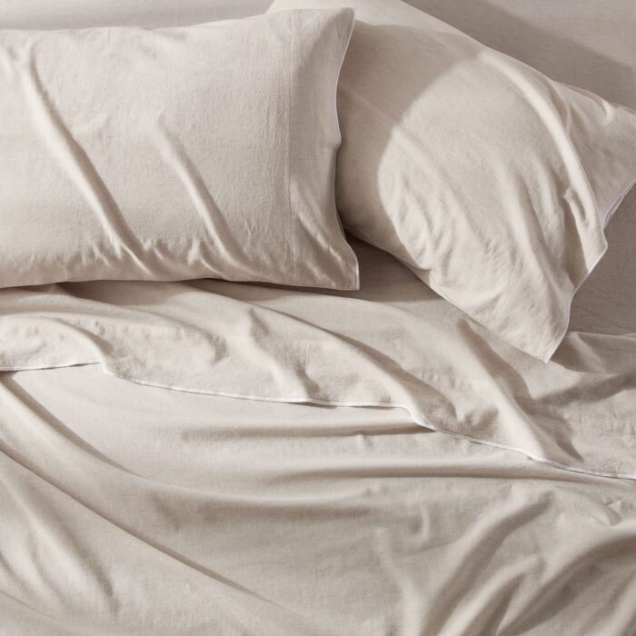 DKNY PURE Washed Linen Sheet Set - Image 2