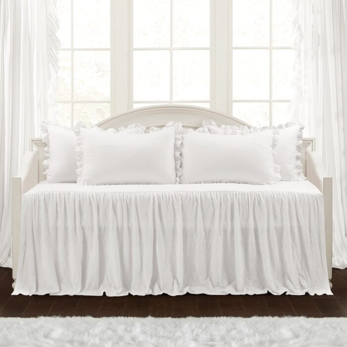 Lush Decor Ruffle Skirt Daybed Cover 5 Piece Set - 39"x75"