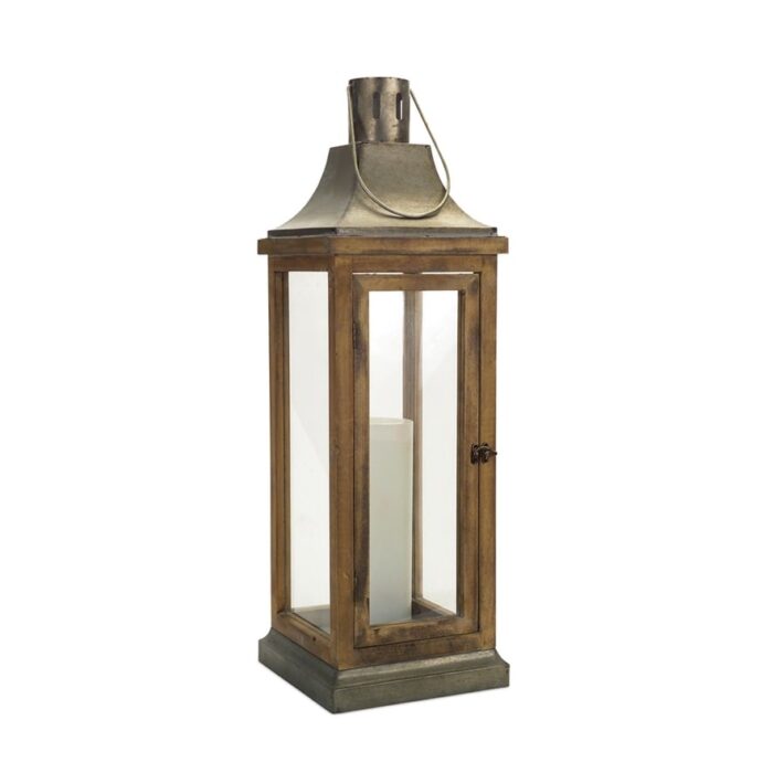Wooden Floor Lantern