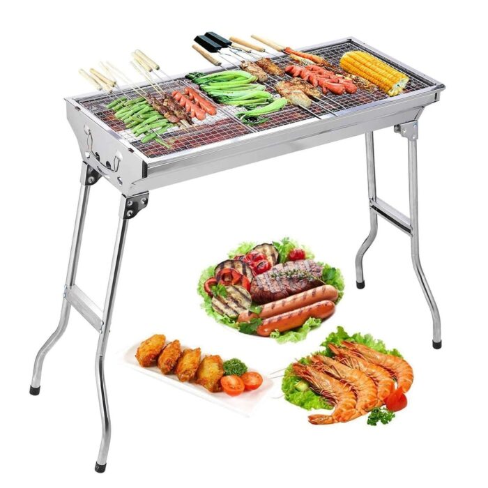 Portable charcoal grill