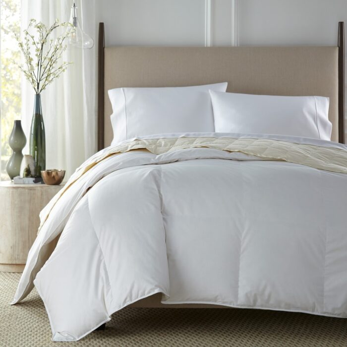 DOWNLITE Luxury 375 TC European Down All Season Comforter