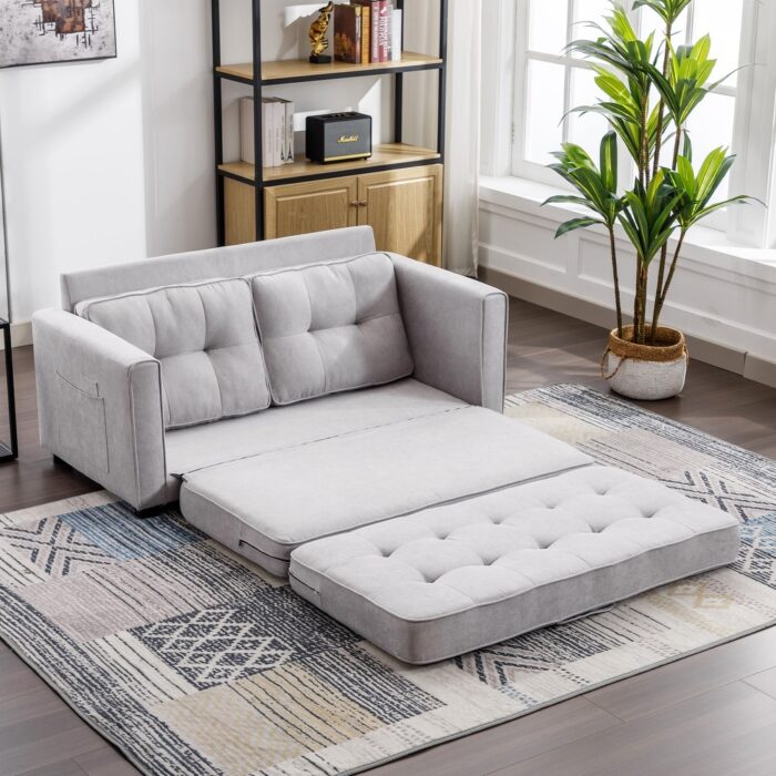 Loveseat Sofa with Pull-Out Bed - Image 2