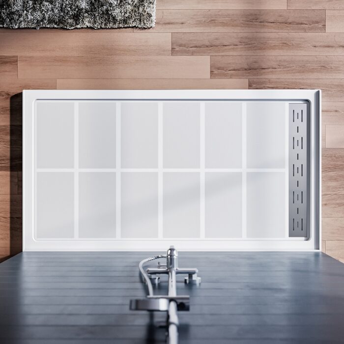 ELEGAN Shower Base Single Threshold Left Drain - Image 2