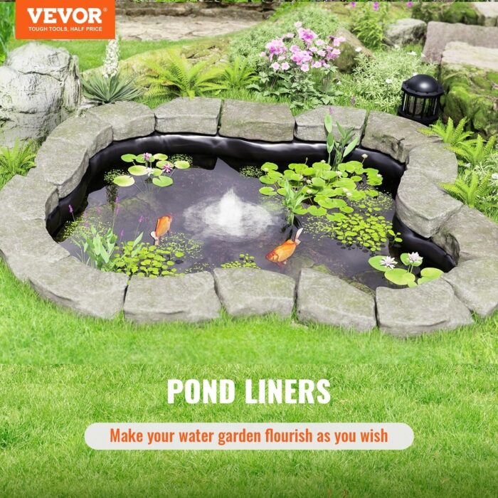 VEVOR Pond Liner Fish Liner EPDM Easy Cutting Underlayment - Image 2
