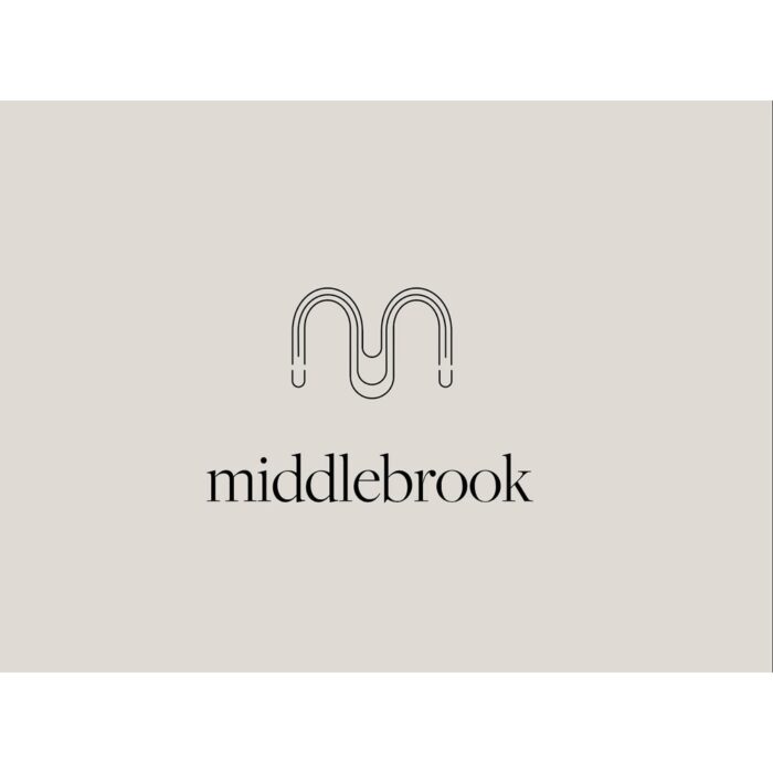 Middlebrook Designs Minimal Fluted-Door Side Table - Image 2