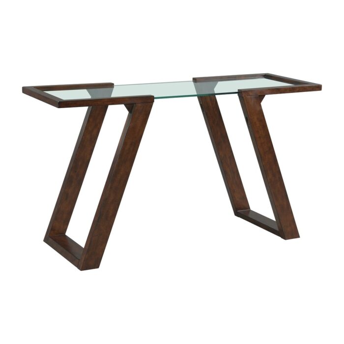 Picket House Furnishings Kai Sofa Table in Dark Espresso - Image 2