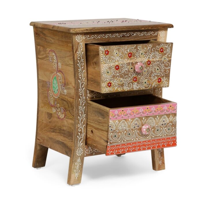 Fullen Mango Wood Nightstand by Christopher Knight Home - Image 2