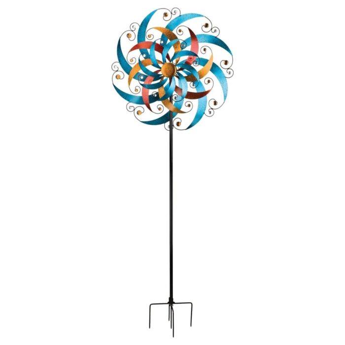 32 Triple Wind Spinner - Crescent - 32"x9.5"x85" - Image 2