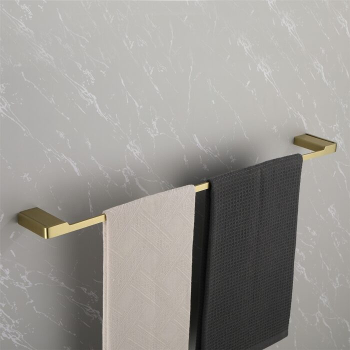 4 Piece Bathroom Towel Rack Set Quality Stainless Steel Wall Mount