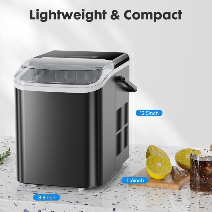 CUSchoice Portable Ice Maker for Home Use - 12*88*11(inch)
