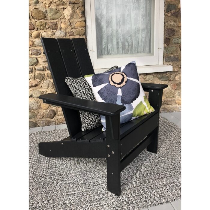 Hawkesbury Recycled Plastic Modern Adirondack Chair by Havenside Home - 33.5" x 29"