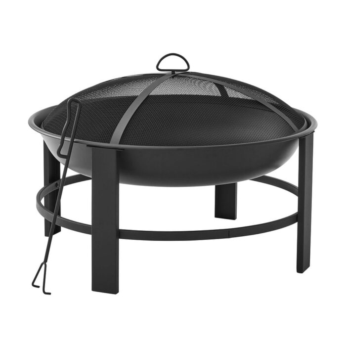 28" Round Wood Burning Fire Pit - Image 2
