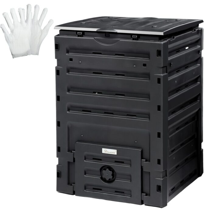 120 Gal. Plastic Outdoor Stationary Composter