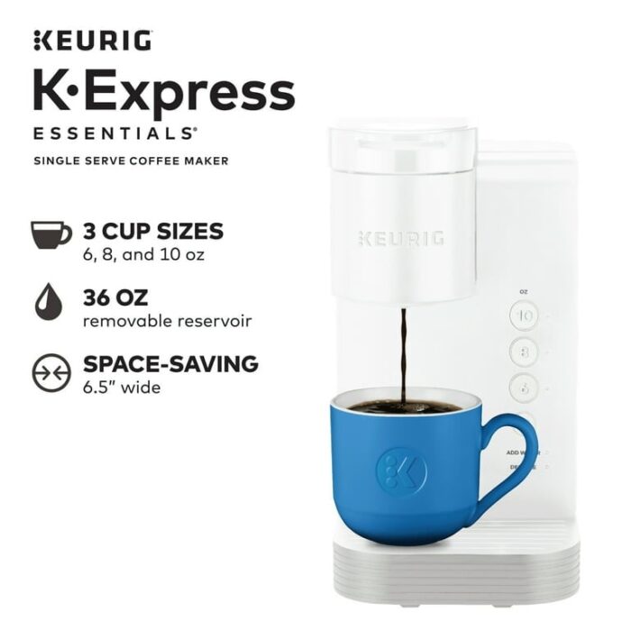 K-Express Essentials Single-Serve K-Cup Pod Coffee Maker - Image 2
