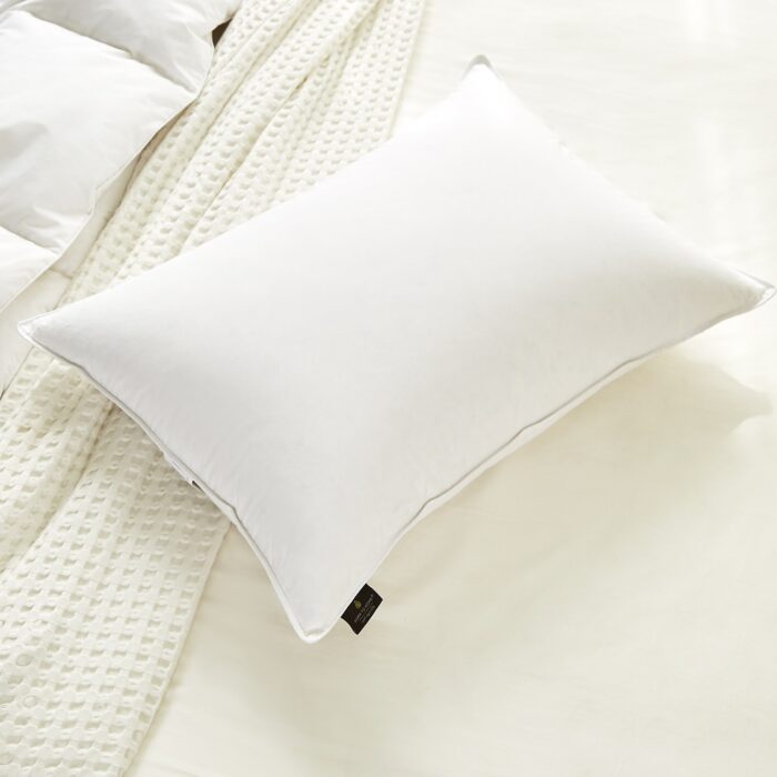 Farm To Home Organic Blended Cotton Down Pillow - White - Image 2