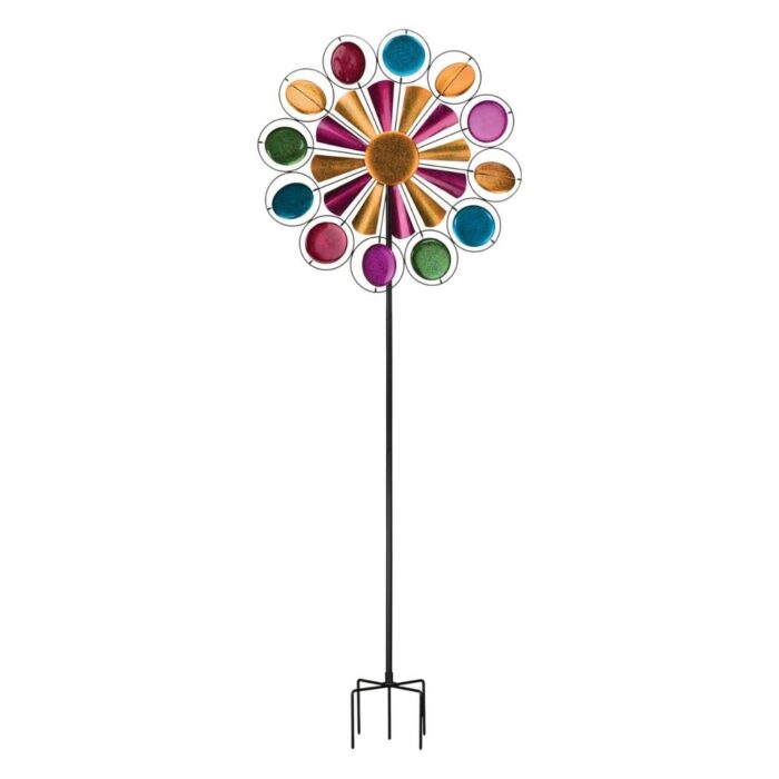 32" Rotating Wind Spinner - Mardigras - Image 2