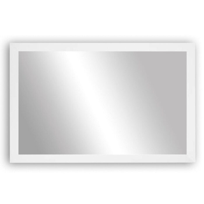 Meade White Framed Vanity Mirror - Image 2