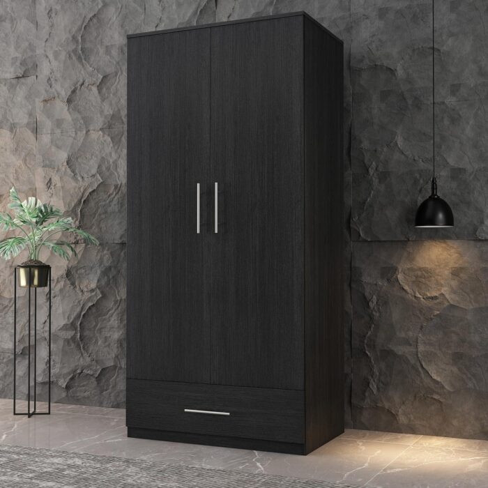 31.5"W x 66.9"H Wardrobe Armoire For Bedroom Saving Saving