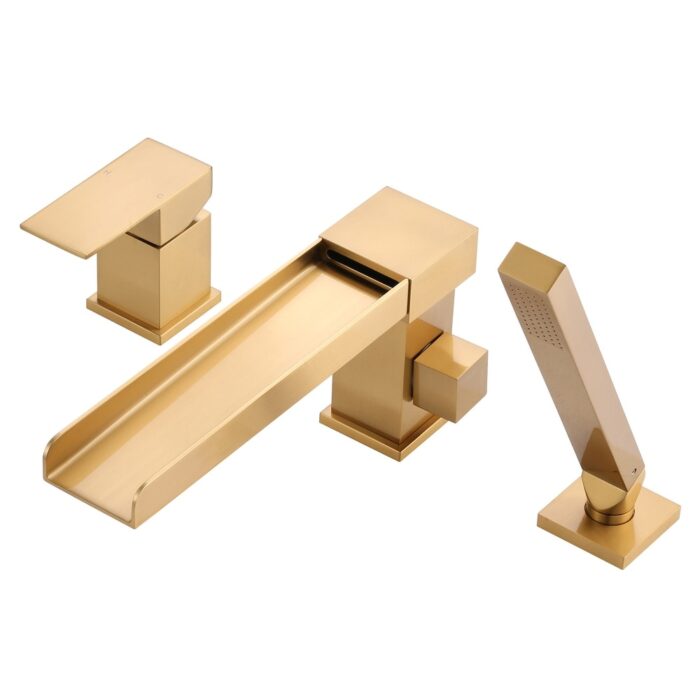 Single-Handle Deck-Mount Tub Faucet