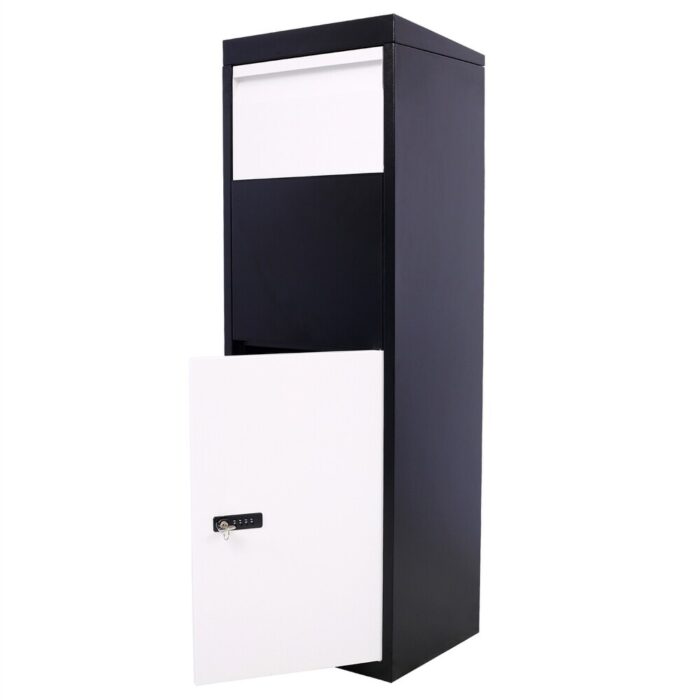 Galvanized Steel Parcel Mailbox with Code Lock - Image 2
