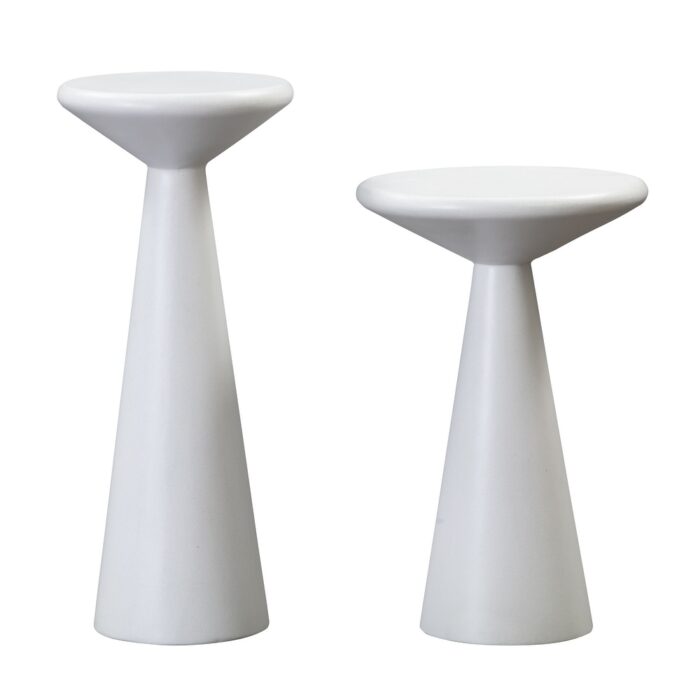 Gianna Concrete Accent Tables - Set of 2 - Image 2