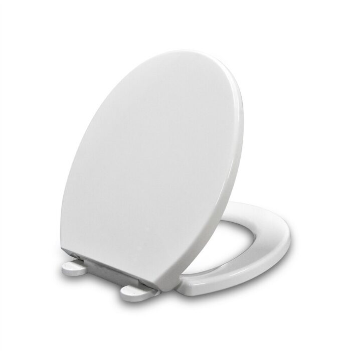 White Elongated Toilet Seats Fits both Adult and Child - Image 2