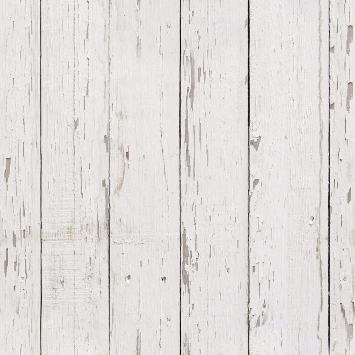 Black and White Wood Peel and Stick Removable Wallpaper 5008 - Image 2