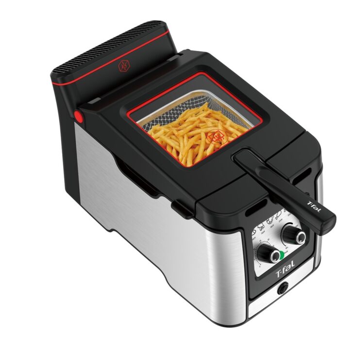 T-fal Advanced Odorless Deep Fryer With Immersion Element, 3.5 L Oil Capacity - 3.5 Liter - Image 2